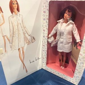 MATTEL 1996 Collectible Macy’s Nicole Miller City Shopper Barbie Jacquard Coat
